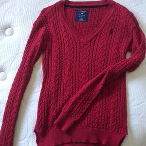 Polo knit long sleeve